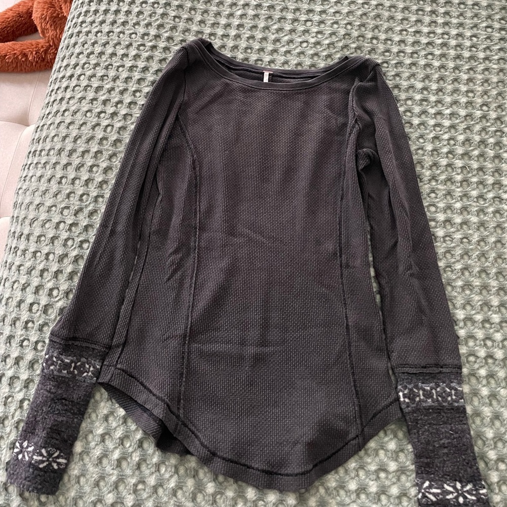 Free people thermal long sleeve